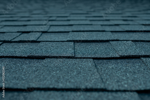 closeup roof with blur background