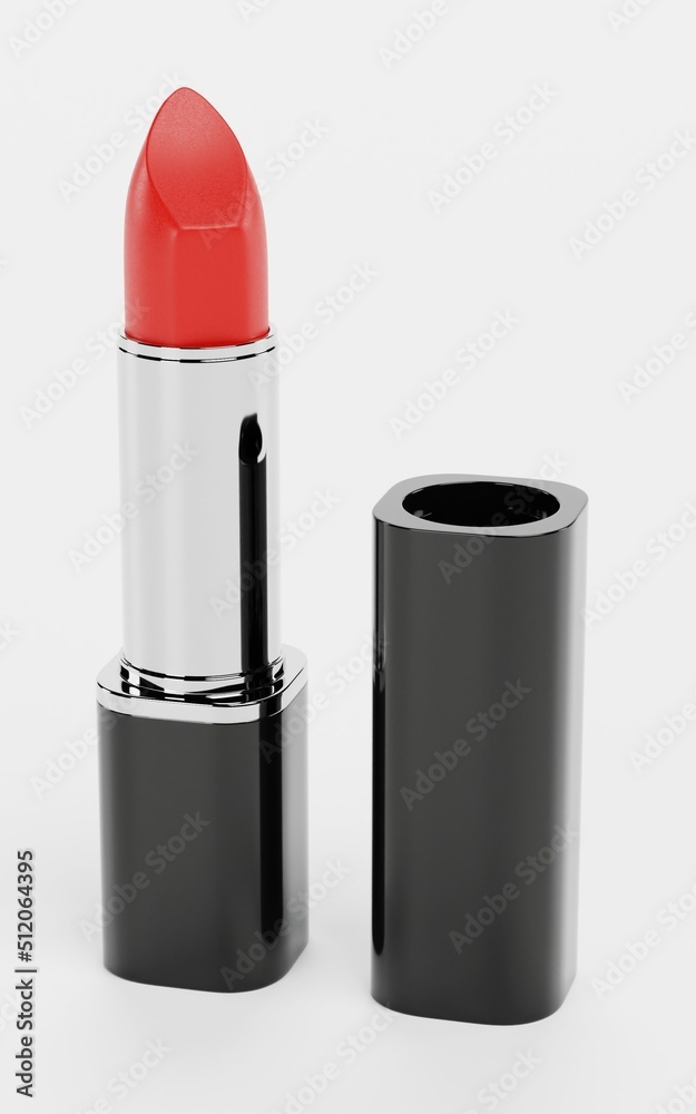 Realistic 3D Render of Lipstick Realistic 3D Render of Lipstick
