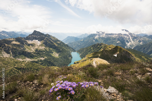 Panorama del parco dell'Alpe Devero, Piemonte