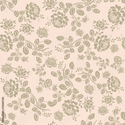 seamless floral background © Ama