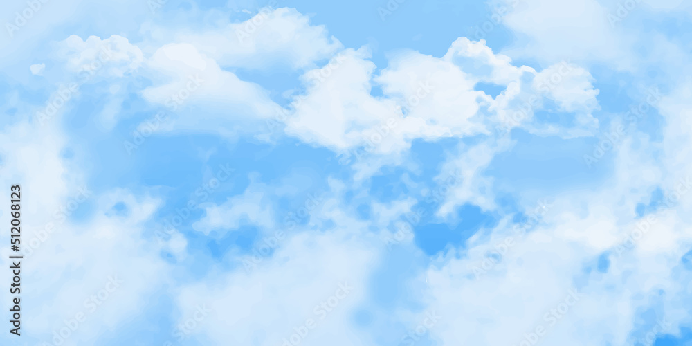 Blue skies with white clouds background. Romantic sky. Abstract nature background of romantic summer blue sky with fluffy clouds. Beautiful puffy clouds in bright blue sky in day sunlight.>< Blue skies with white clouds background. Romantic sky. Abstract nature background of romantic summer blue sky with fluffy clouds. Beautiful puffy clouds in bright blue sky in day sunlight.><