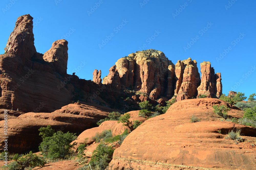 Fototapeta premium Red Rock Formations in Rural Sedona Arizona