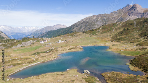 Lago al passo del Sempione, Svizzera
