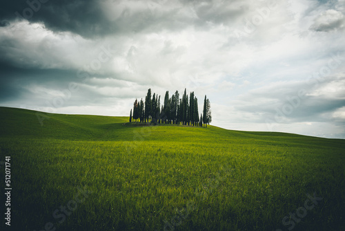 Panorama della Val d'Orcia photo