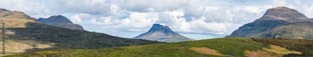 Sgorr Tuath and Cul Beag, Coigach, Northwest Highlands of Scotland, UK Sgorr Tuath and Cul Beag, Coigach, Northwest Highlands of Scotland, UK