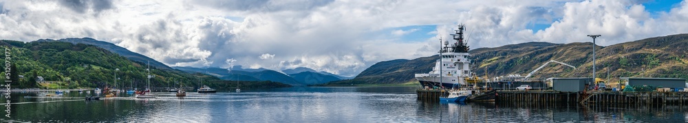 Ullapool and Loch Broom, NC500, Highland, West Scotland, UK