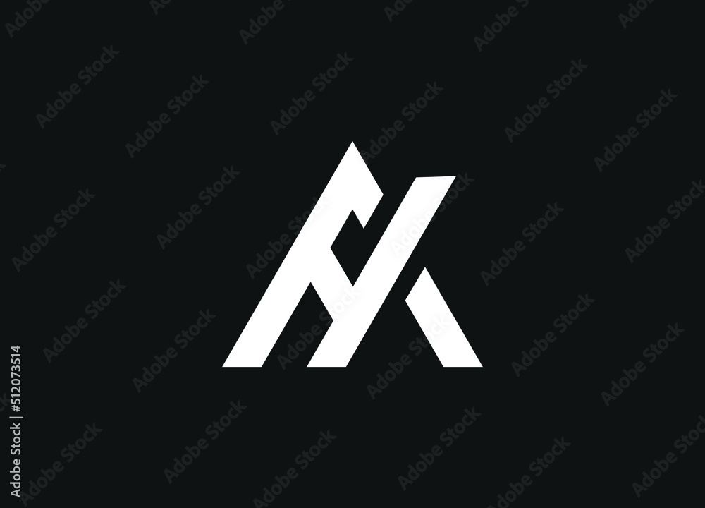 AY A and Y Alphabet initial Letter Monogram modern Design Icon Logo ...