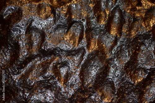 Texture of the ironstone meteorite palacite