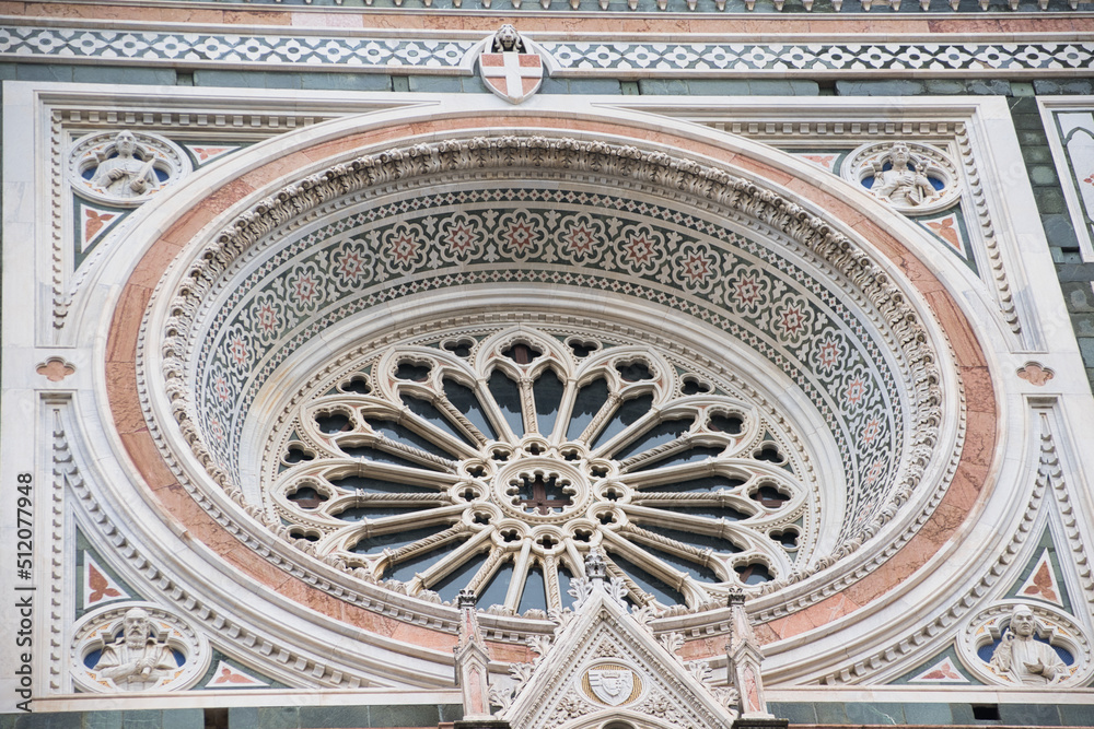 Detalles del rosetón, Duomo de Florencia