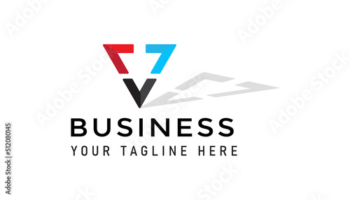 Free Download Letter V Vector icon logo Template for Beauty, Fashion, Star, Elegant, Luxury, Sign, initial, monogram, minimal, element business emblem idea design - GFXLoad