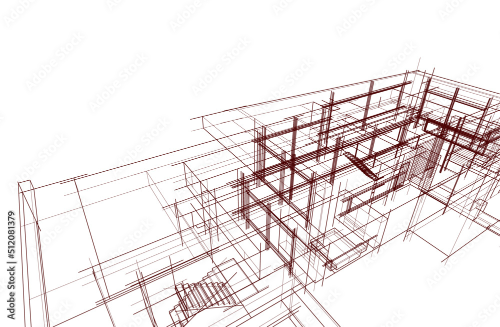 sketch of house sketch of house