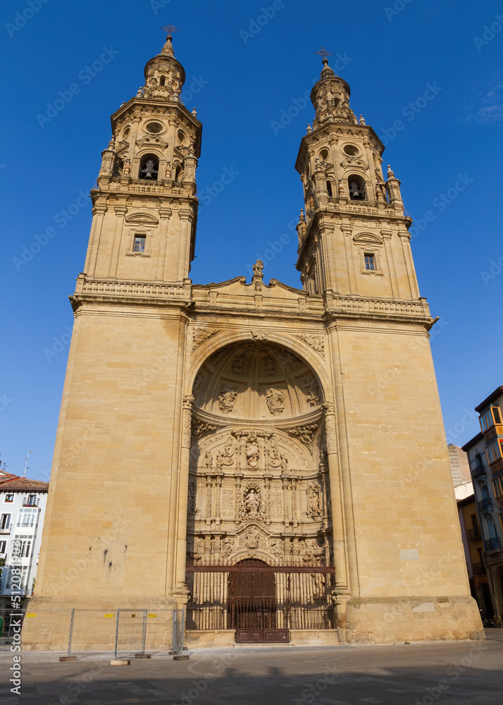 Co-Cathedral of Santa Maria de La Redonda in Logroño, Spain