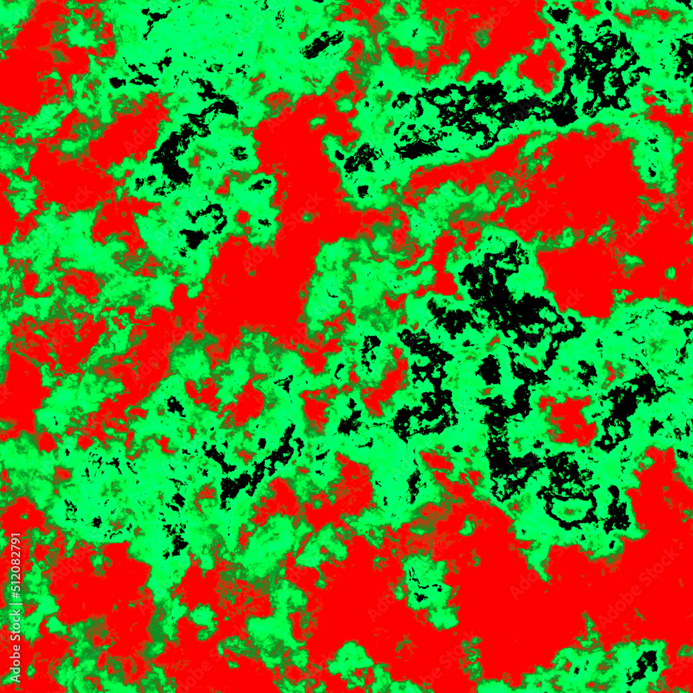 Red green black clouds, texture, colorful background