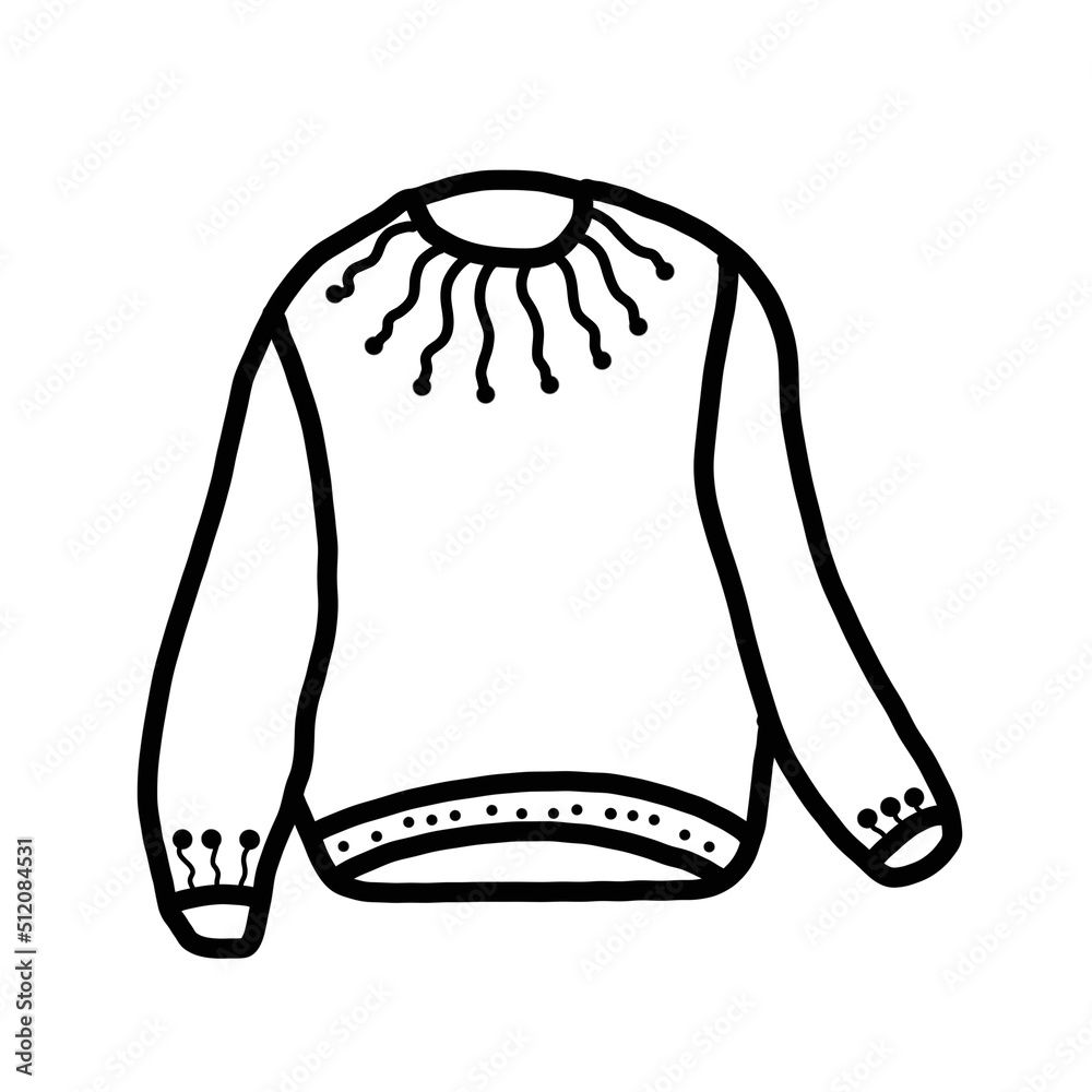 clothes for everyone with doodle sleeves