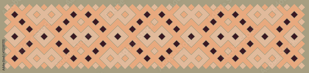 Multicolor truchet tiling connections illustration Multicolor truchet tiling connections illustration