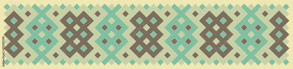 Multicolor truchet tiling connections illustration Multicolor truchet tiling connections illustration