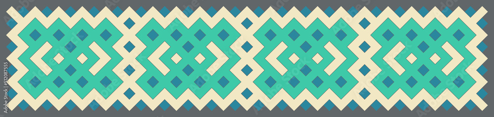 Multicolor truchet tiling connections illustration Multicolor truchet tiling connections illustration