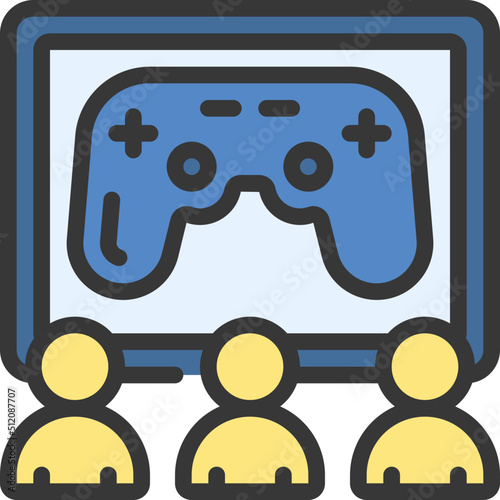 Gaming Spectators Icon