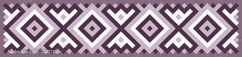 Multicolor truchet tiling connections illustration