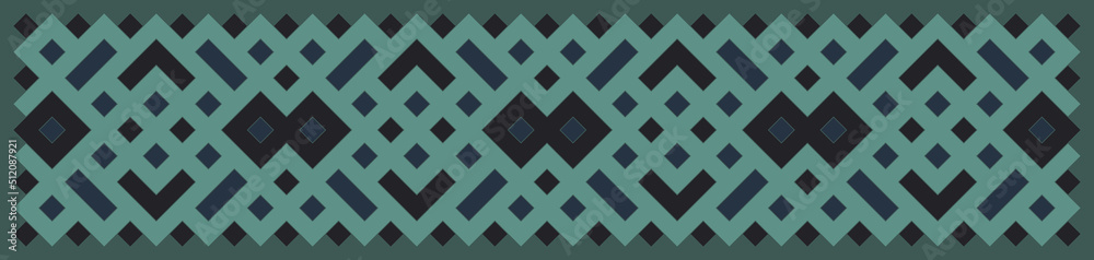 Multicolor truchet tiling connections illustration Multicolor truchet tiling connections illustration
