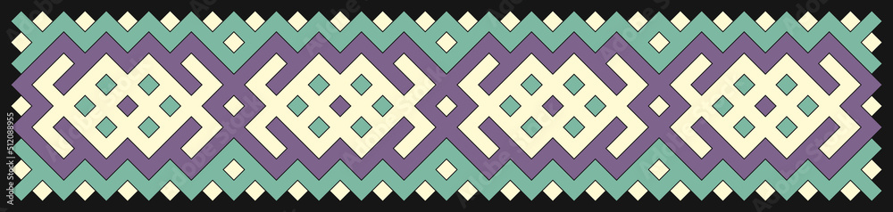 Multicolor truchet tiling connections illustration Multicolor truchet tiling connections illustration