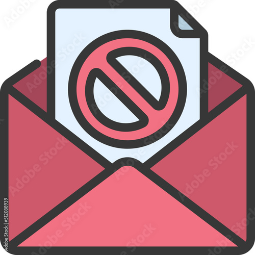 Rejection Email Icon