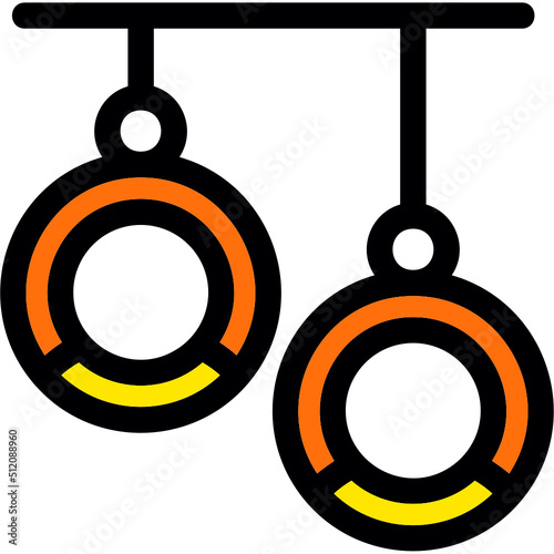 Gym Rings Icon