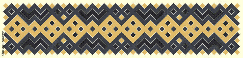 Multicolor truchet tiling connections illustration