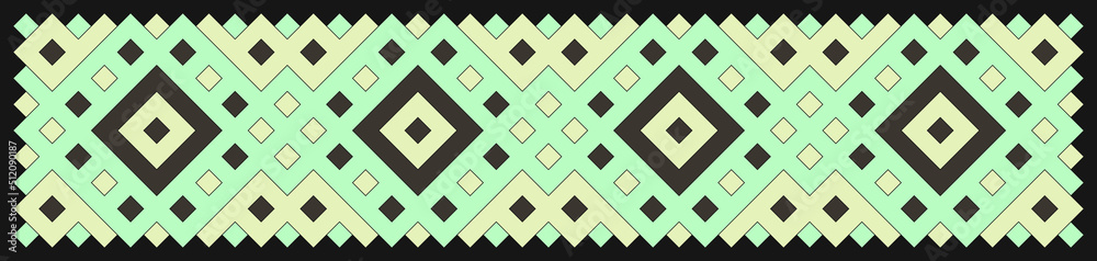 Multicolor truchet tiling connections illustration Multicolor truchet tiling connections illustration