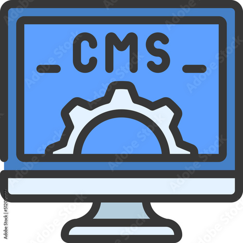 CMS Computer Icon