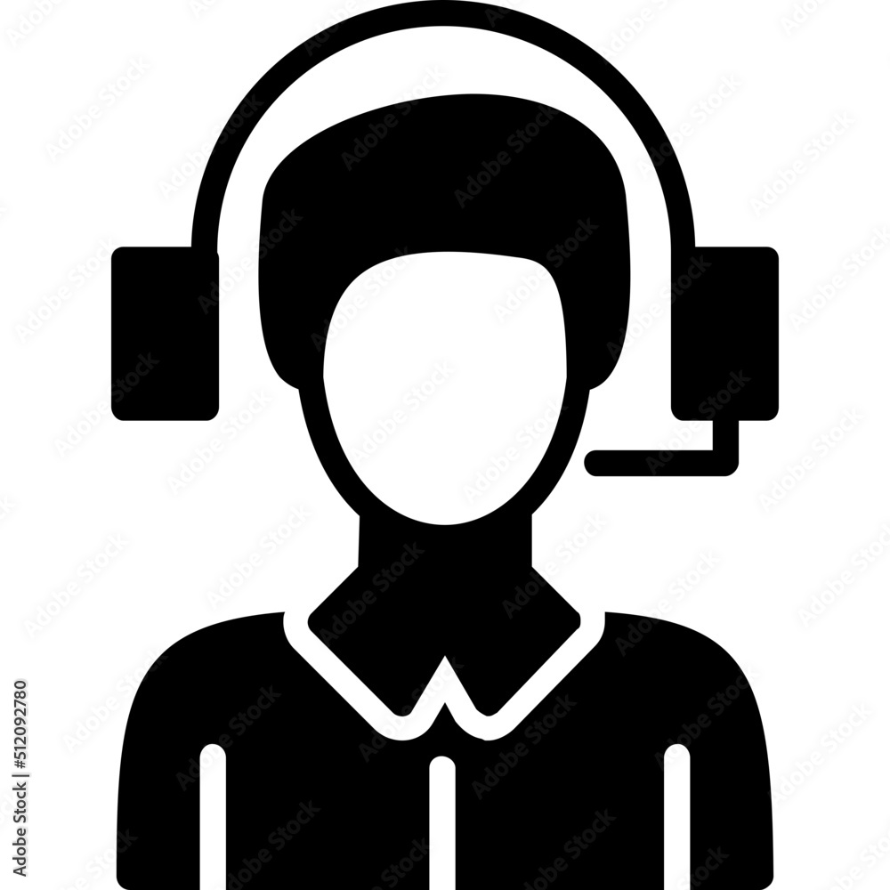 Fototapeta premium Customer Support Icon