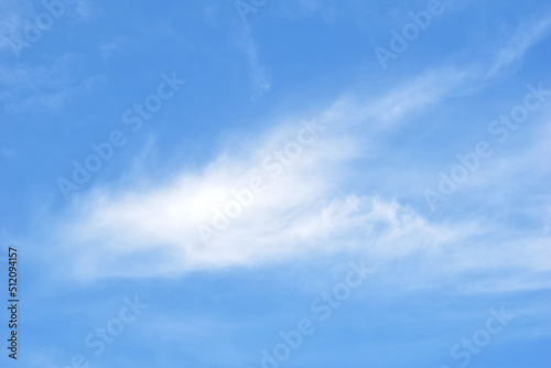 Fototapeta Naklejka Na Ścianę i Meble -  Soft blue sky with bright clouds