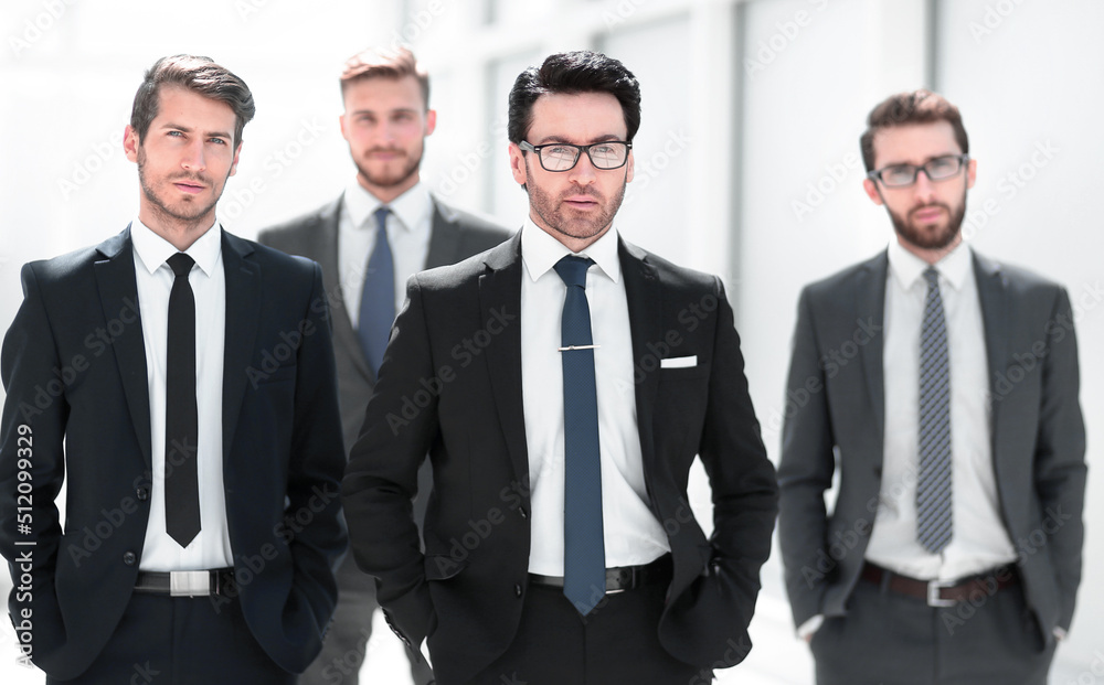 group of business people standing in the office group of business people standing in the office