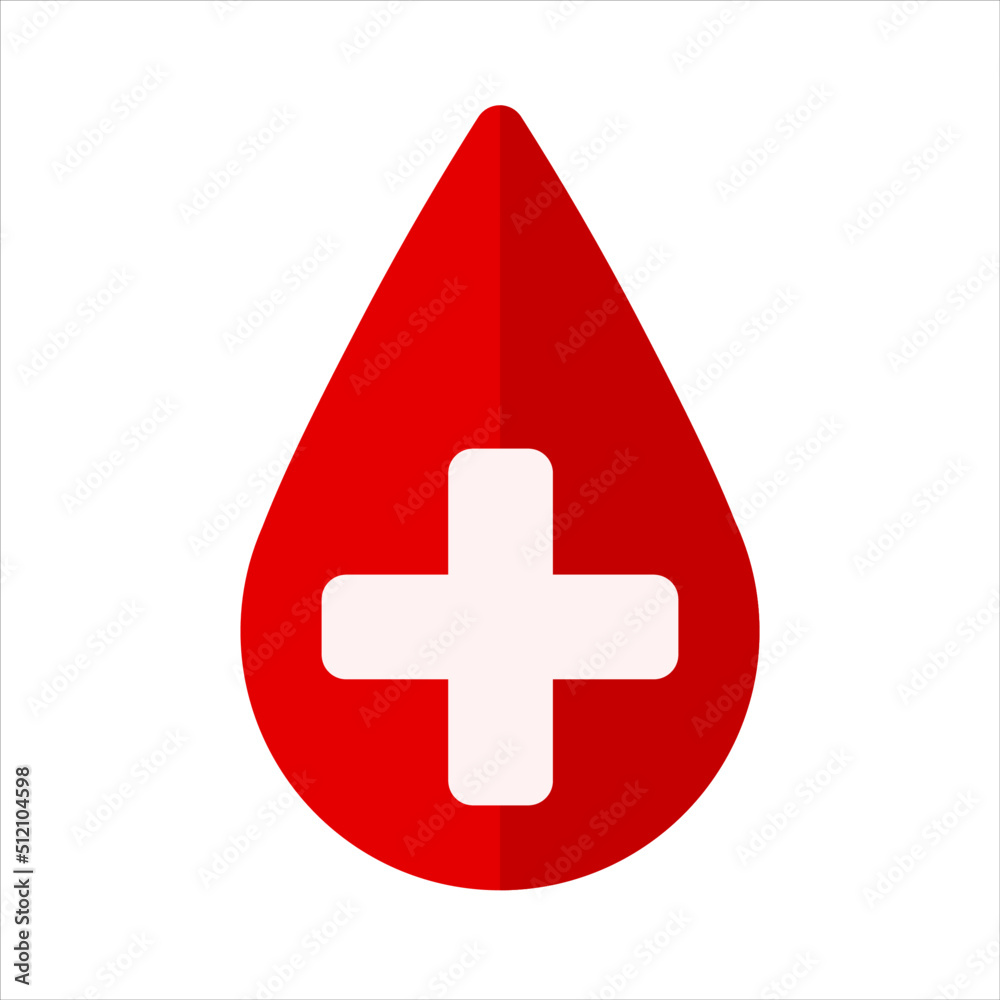 blood drop sign vector illustration logo icon blood drop sign vector illustration logo icon