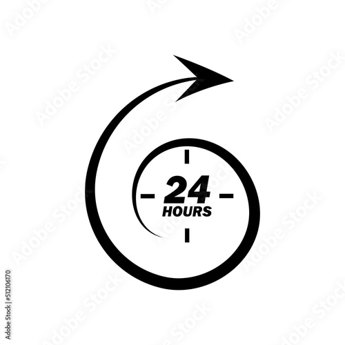 business clock logo template