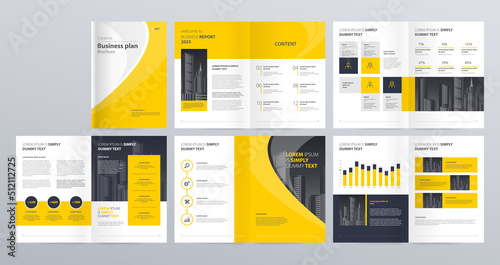 Design vector template layout for company profile ,annual report with cover, brochures, flyers, presentations, leaflet, magazine, book and a4 size