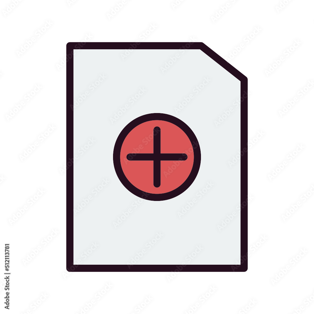 Obraz premium File Icon