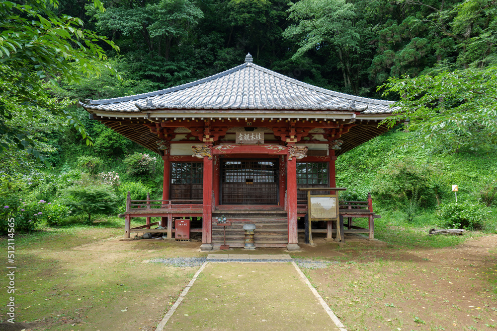 桂木観音の本堂 埼玉県毛呂山町 桂木観音の本堂 埼玉県毛呂山町
