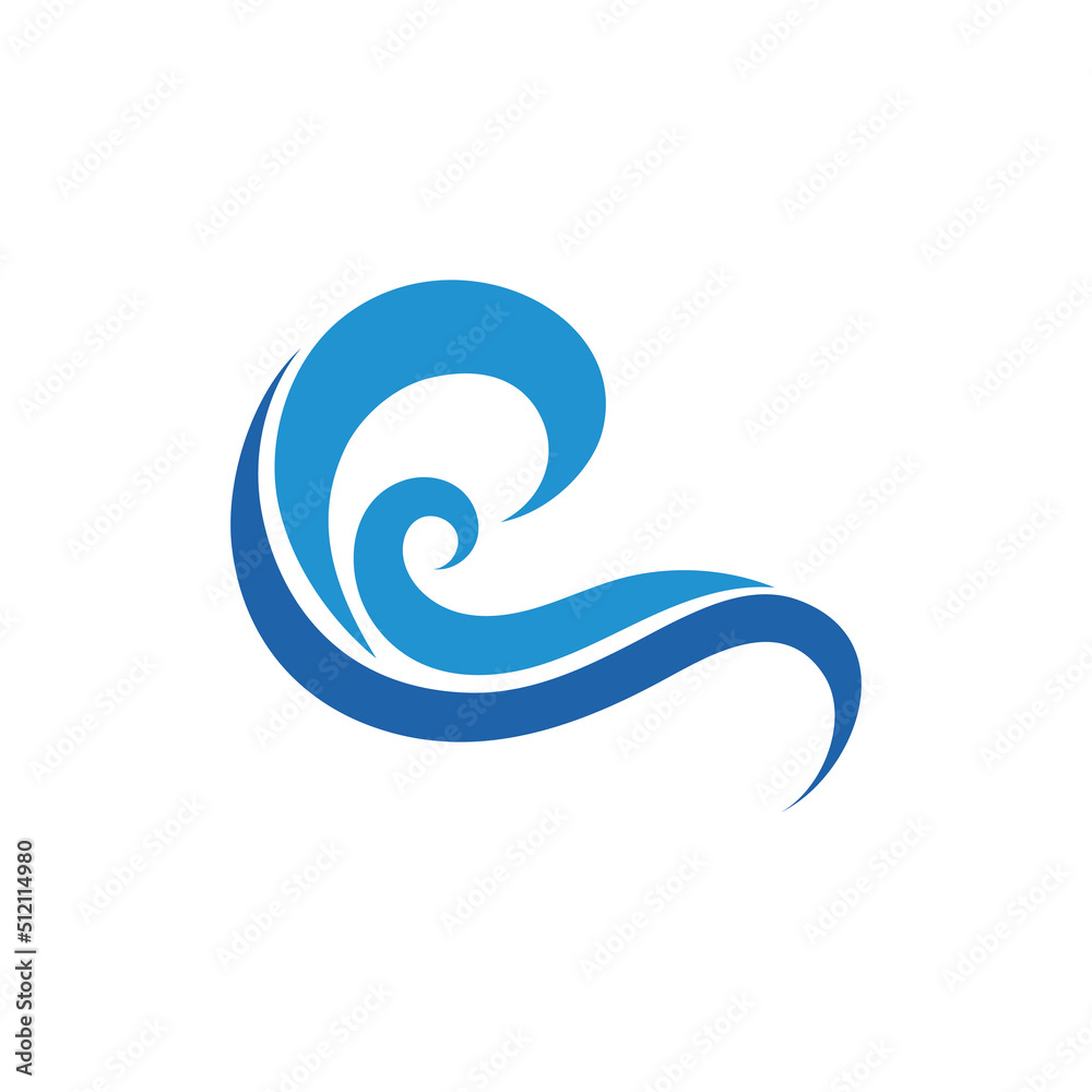 water wave,wave beach vector illustration design logo template water wave,wave beach vector illustration design logo template
