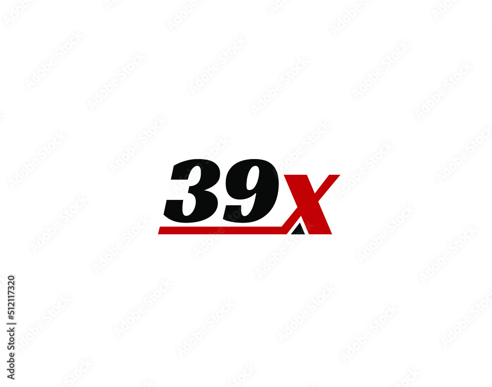 39X, X39 Initial letter logo