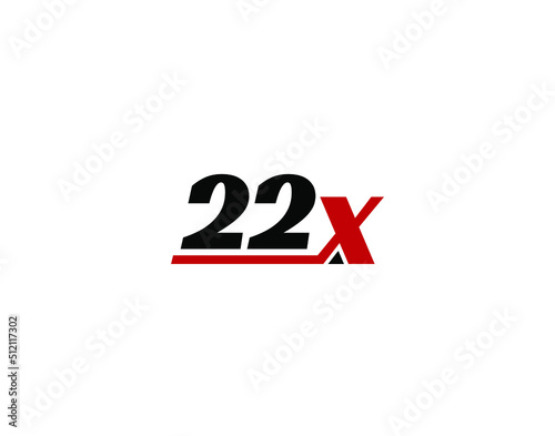22X, X22 Initial letter logo photo
