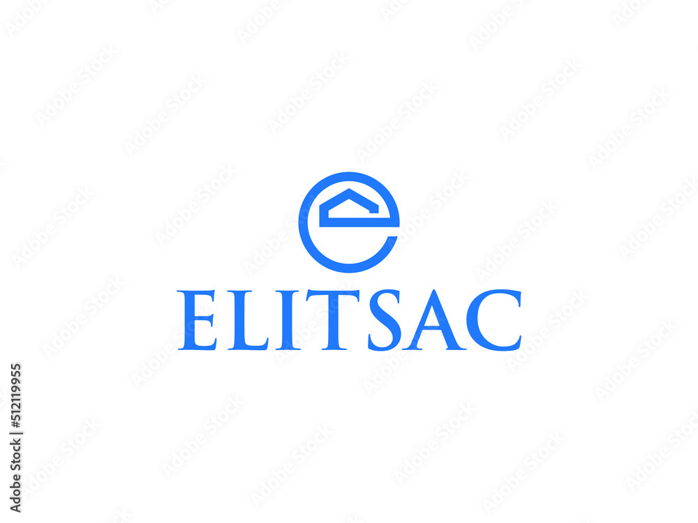 Abstract letter E logo design template. Colorful creative hexagon sign. Universal vector icon.eps