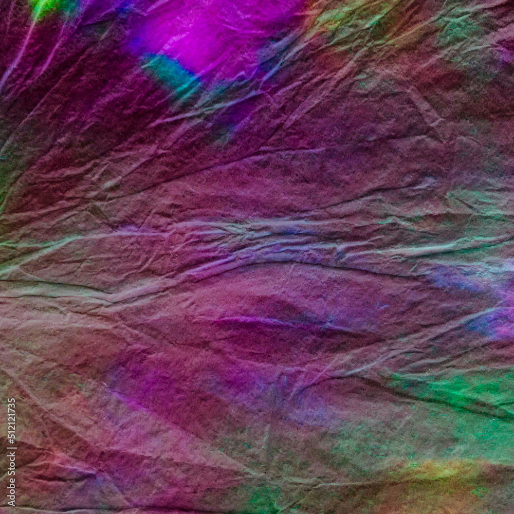 Obraz premium Traditional Tie Dye Pattern. Tiedye Rainbow