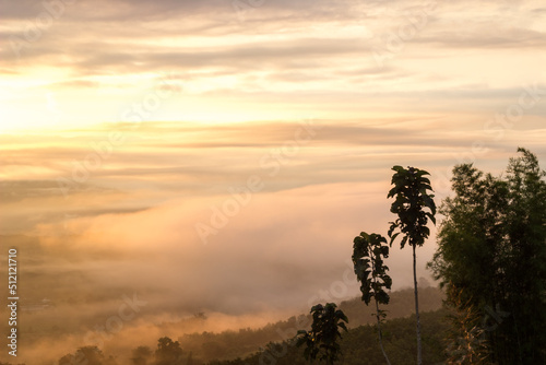 Breathtaking Views in the morning at Yun Lai viewpoint,Pai,Mae Hong Son,Northern Thailand.