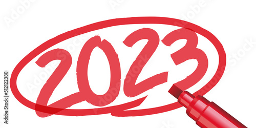 L’année 2023 avec un ballon de rugby posé sur la pelouse d’un terrain pour symboliser le lancement de la nouvelle saison de compétition.