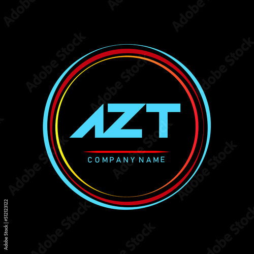 AZT ,AZT  letter logo design ,AZT logo design ,AZT creative letter logo design ,AZT letter for company photo