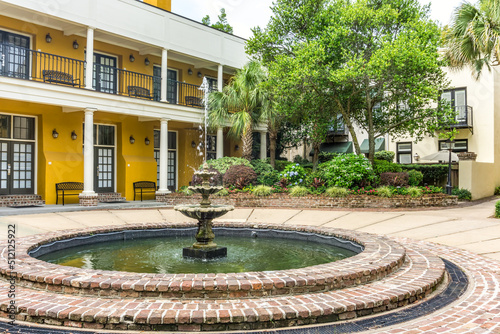 Charleston Courtyard Fountain 2