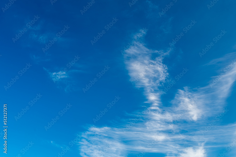 beautiful cirrus white clouds in the blue sky beautiful cirrus white clouds in the blue sky