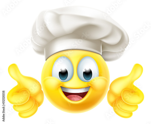 Chef Emoticon Cook Cartoon ...