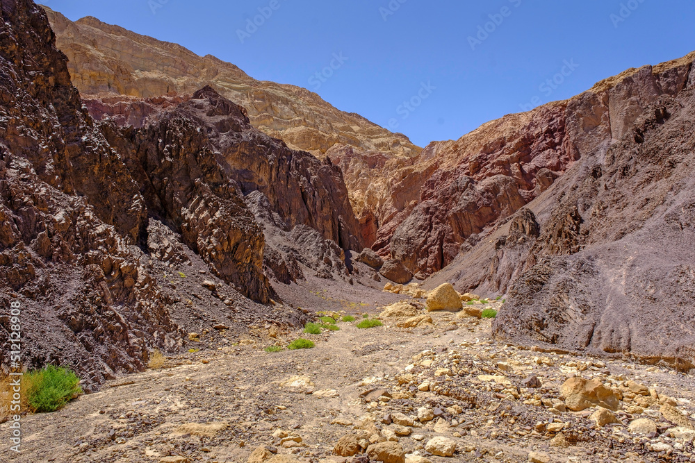 The Arava Desert in the Pillars of Amram near Eilat The Arava Desert in the Pillars of Amram near Eilat